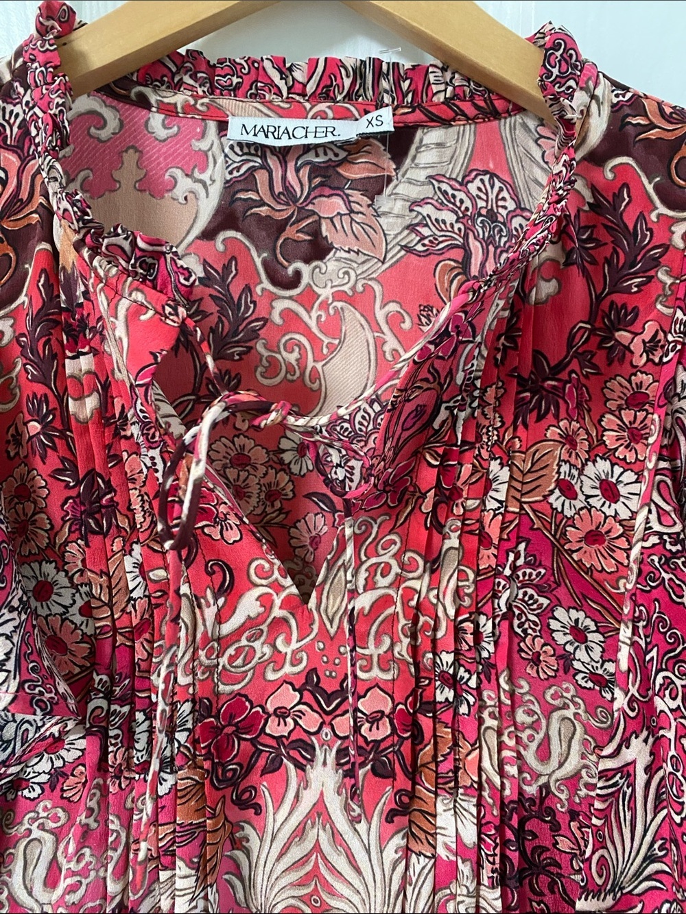 Maria Cher Elena Sleeveless Top in Besalu Pink - Picture 3 of 11